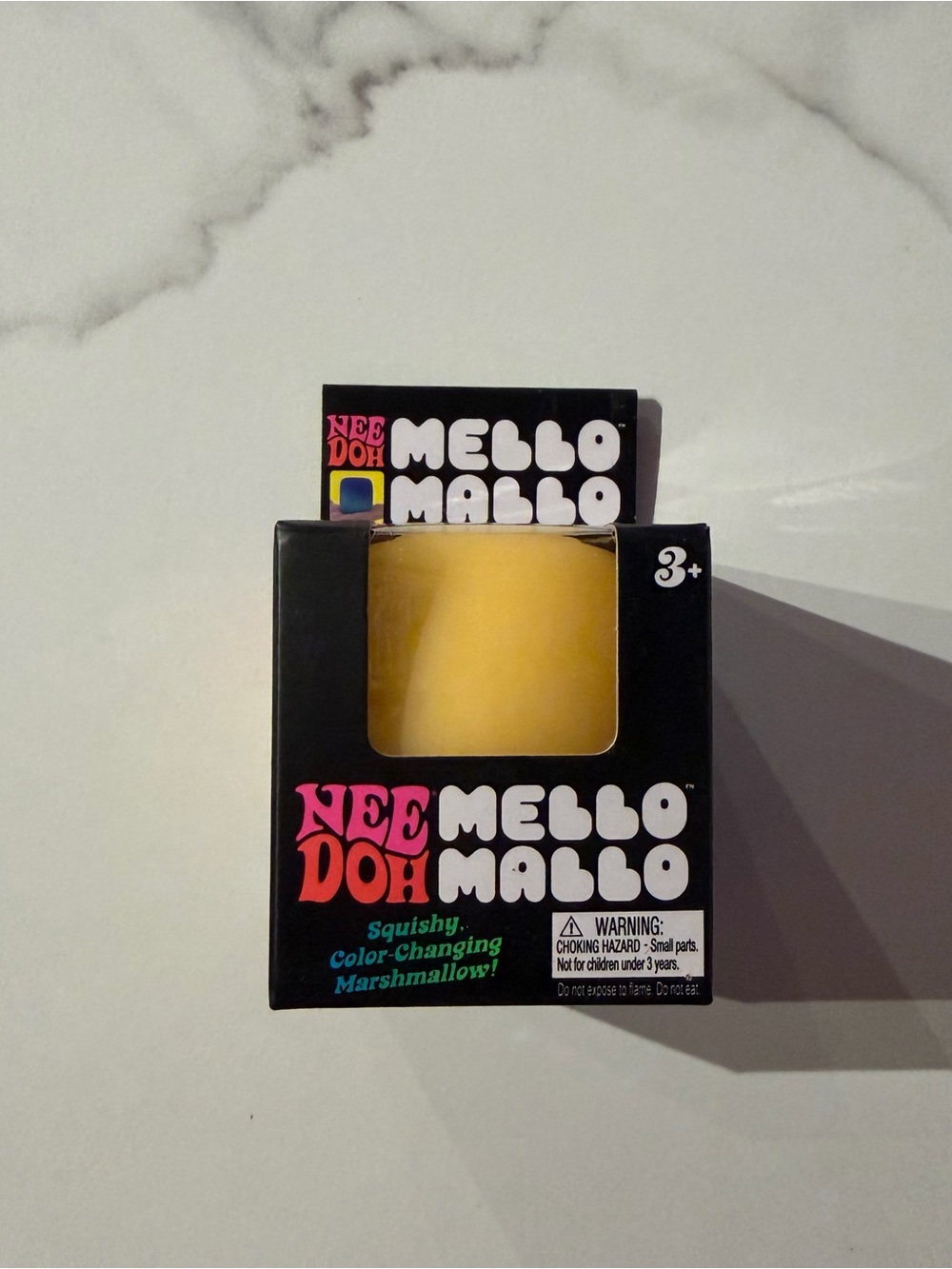 Needoh Mello Mallo Color-Changing Marshmallow - Yellow